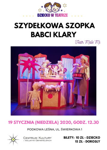DZIECKO W TEATRZE: Szydełkowa szopka babci Klary