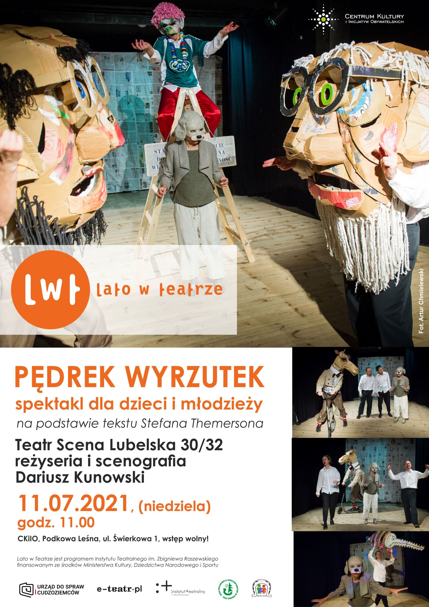You are currently viewing „Pędrek Wyrzutek” – spektakl dla dzieci