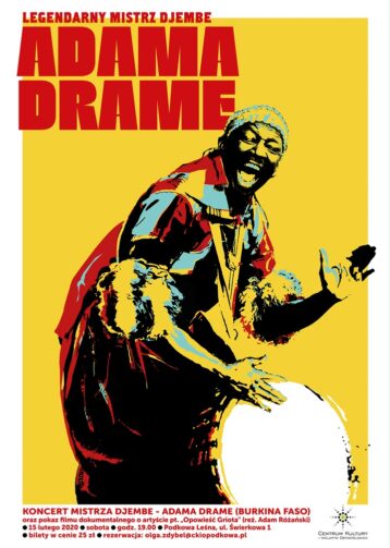 Opowieść Griota. Koncert Adama Drame i film o artyście