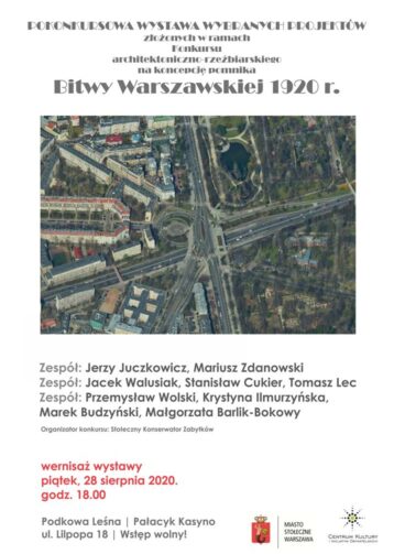 Pokonkursowa wystawa prac na koncepcję pomnika Bitwy Warszawskiej 1920 r.
