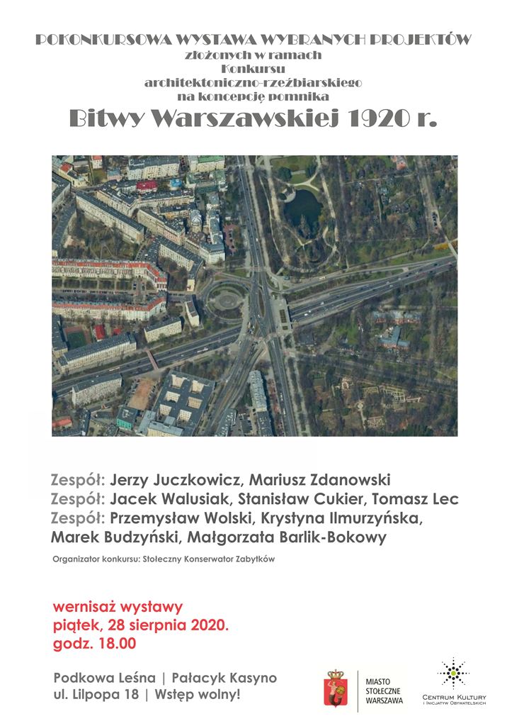 You are currently viewing Pokonkursowa wystawa prac na koncepcję pomnika Bitwy Warszawskiej 1920 r.