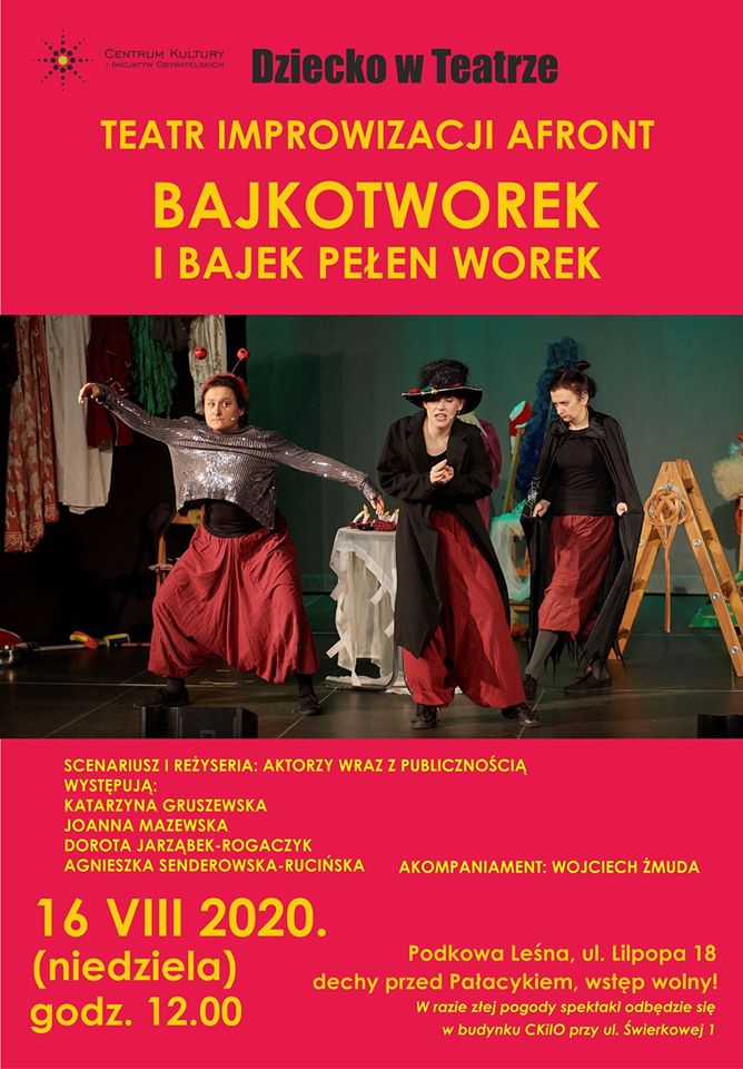 You are currently viewing DZIECKO W TEATRZE: Bajkotworek i bajek pełen worek