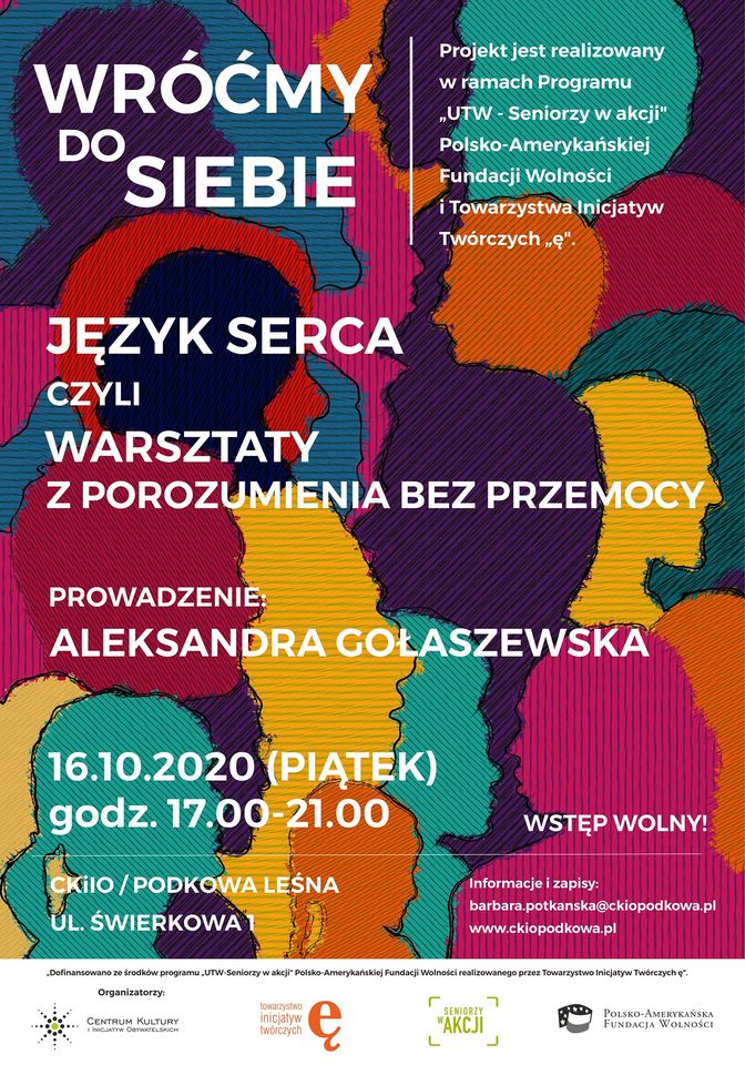 You are currently viewing Język serca – warsztaty z porozumienia bez przemocy