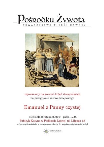 Koncert kolęd staropolskich – Chór Pośrodku Żywota