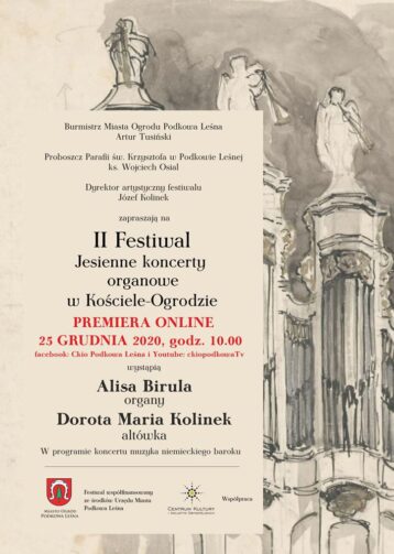 II Festiwal Jesienne koncerty organowe w Kościele-Ogrodzie