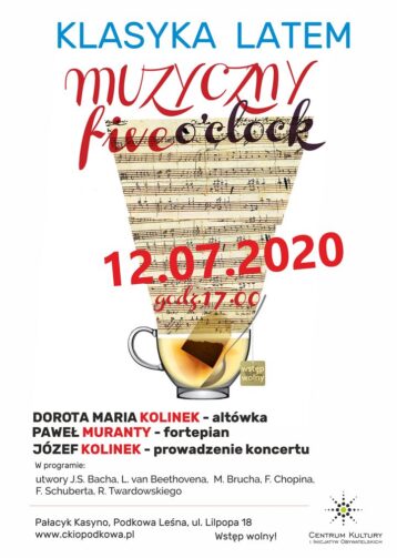 MUZYCZNY FIVE O’CLOCK: Klasyka latem