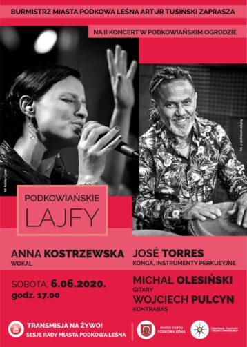 Podkowiańskie Lajfy – koncert Anny Kostrzewskiej z zespołem