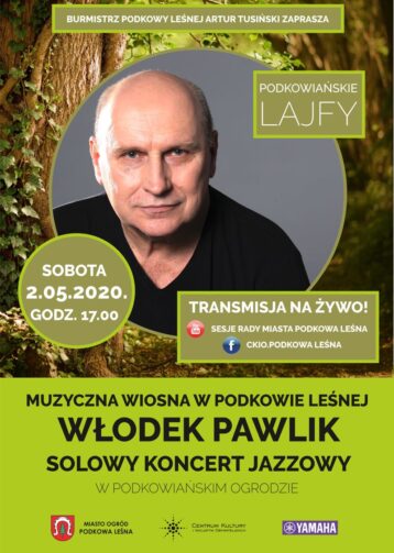 Podkowiańskie Lajfy – koncert Włodka Pawlika