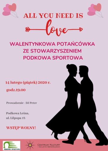 All You Need Is Love – potańcówka walentynkowa
