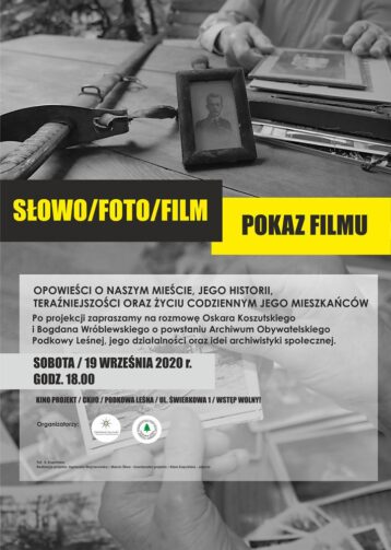 „Każdy by chciał w Podkowie mieszkać” – pokaz filmu