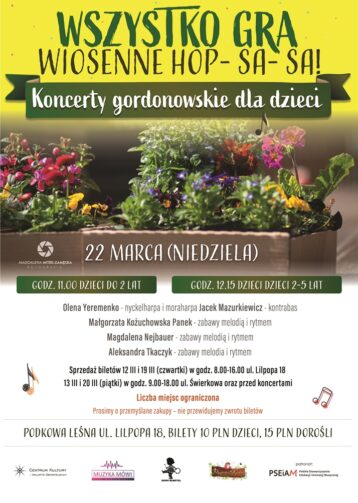 WSZYSTKO GRA… wiosenne hopsasa ODWOŁANY