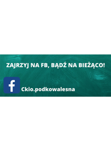 Zajrzyj na nasz profil na Facebooku