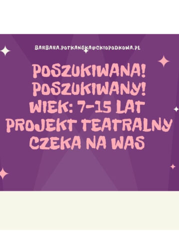 Szukamy dziecięcych aktorów