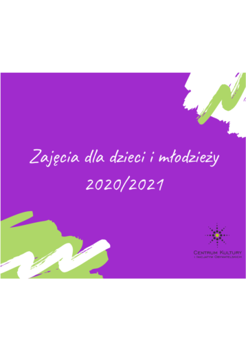 Zajęcia dla dzieci i młodzieży