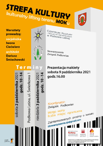 STREFA KULTURY –  warsztaty kulturalnego „liftingu”