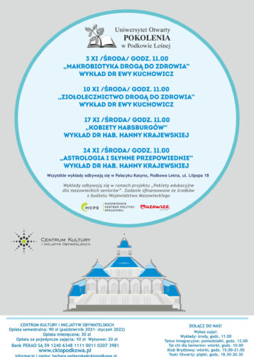 Uniwersytet Otwarty POKOLENIA: Kobiety Habsburgów