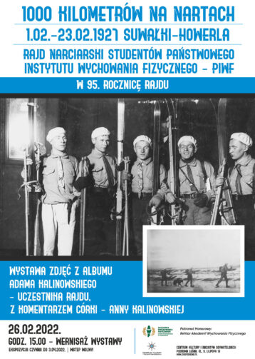 1000 km na nartach – wystawa zdjęć Adama Kalinowskiego