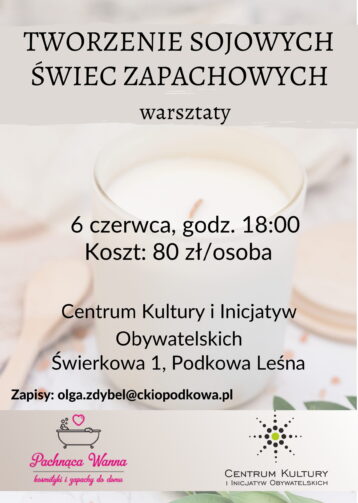 Warsztaty tworzenia świec zapachowych