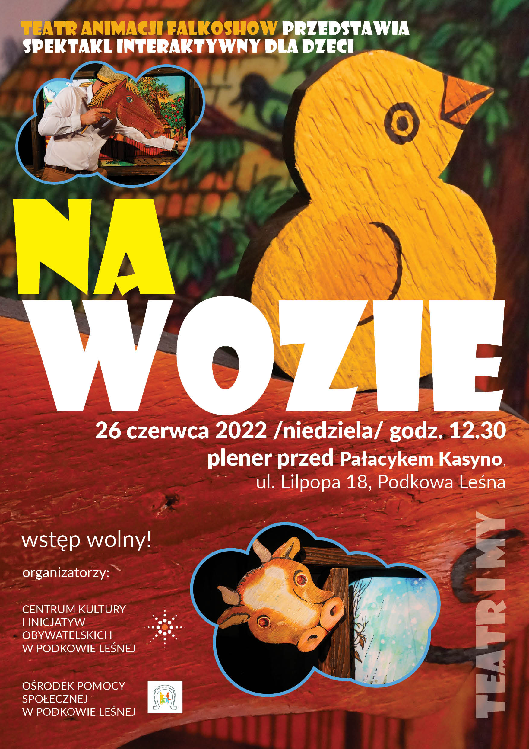 You are currently viewing „Na wozie” – plenerowy spektakl familijny