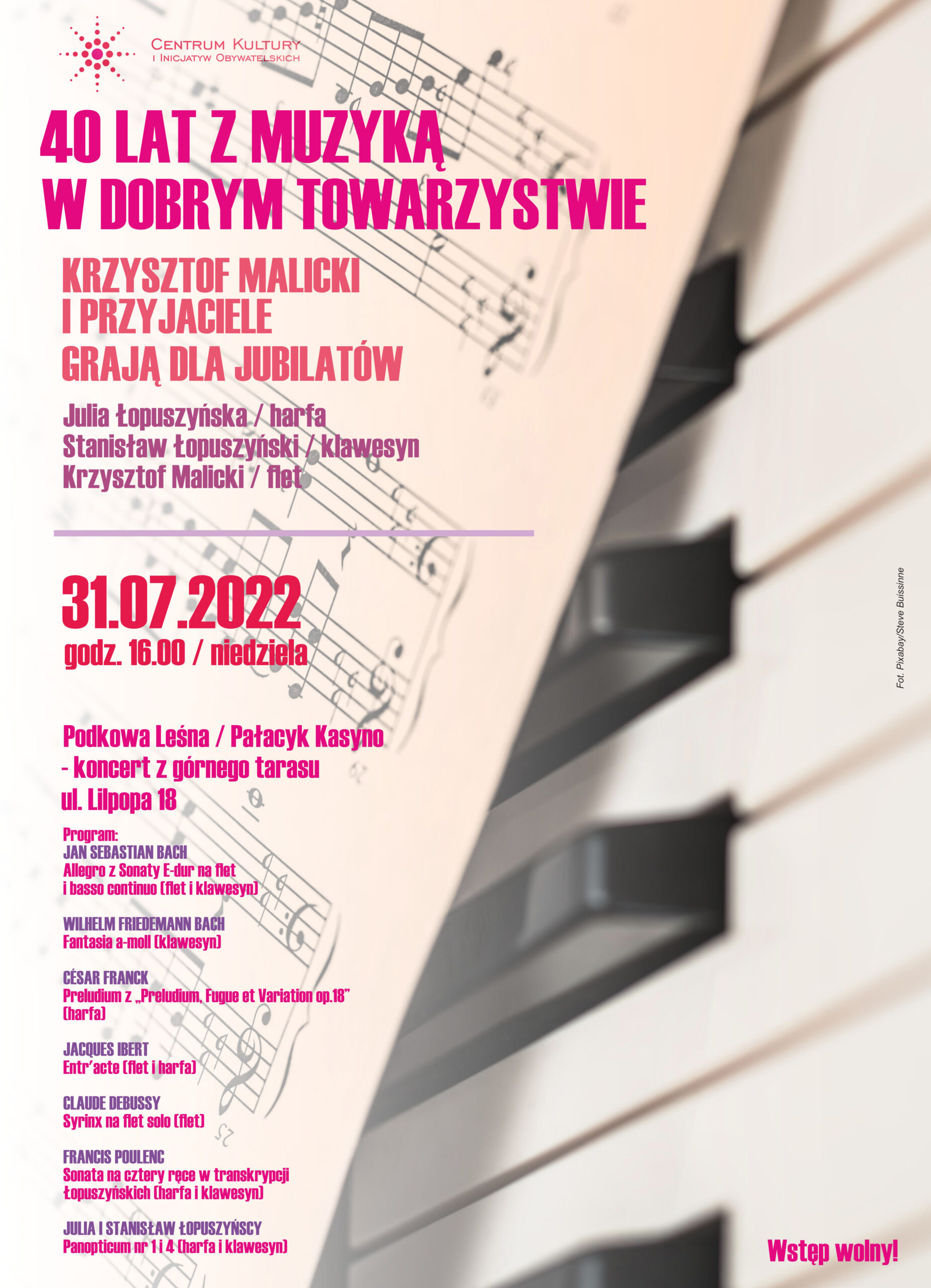 You are currently viewing 40 lat z muzyką w dobrym towarzystwie – koncert