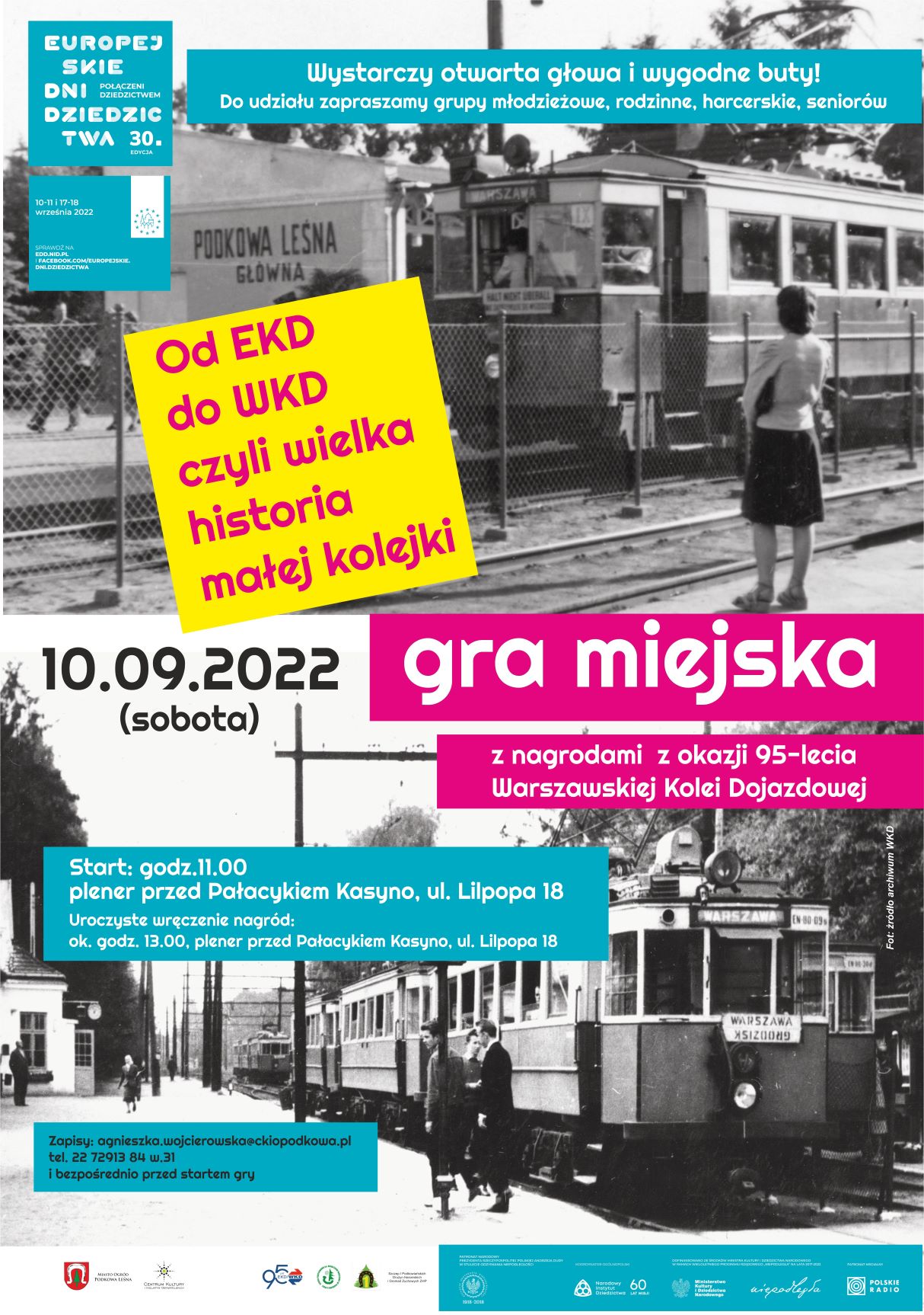 You are currently viewing GRA MIEJSKA: Od EKD do WKD – wielka historia małej kolejki