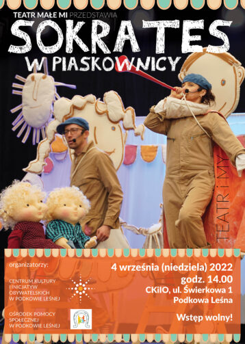 TEATR I MY: „Sokrates w piaskownicy” – spektakl dla dzieci