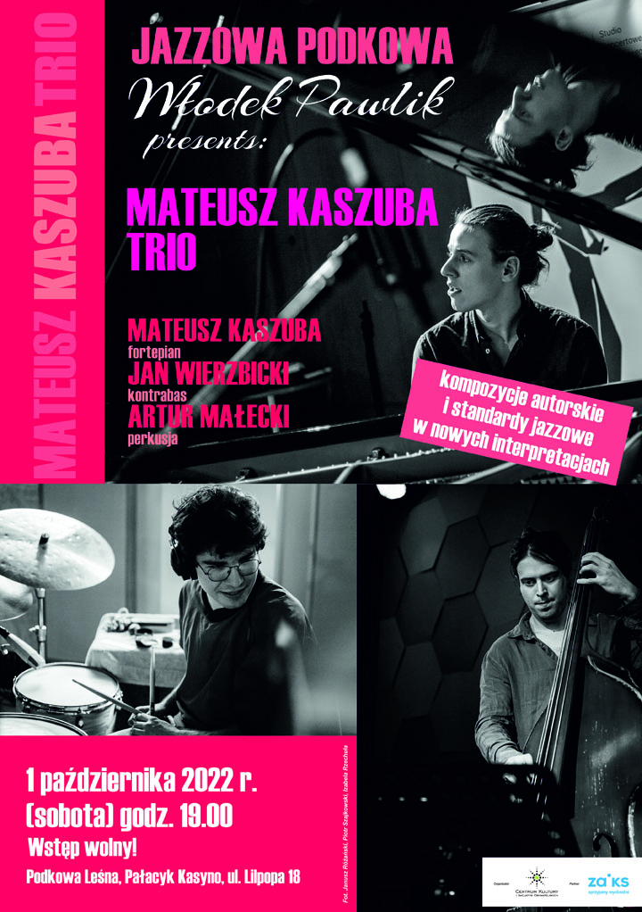 You are currently viewing JAZZOWA PODKOWA – koncert Mateusz Kaszuba Trio