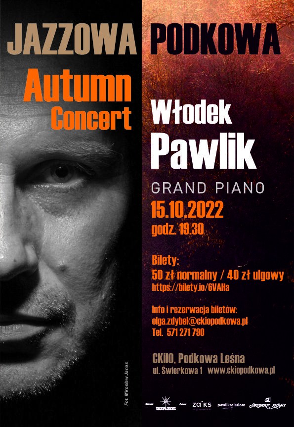 You are currently viewing JAZZOWA PODKOWA: Autumn Concert – Włodek Pawlik grand piano