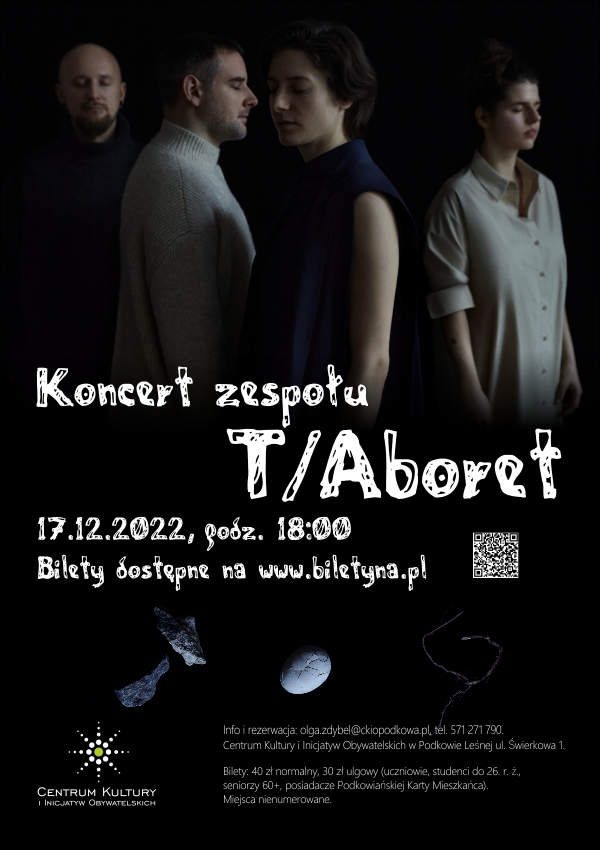 You are currently viewing Koncert zespołu T/Aboret „Zielnik pełen czułości”