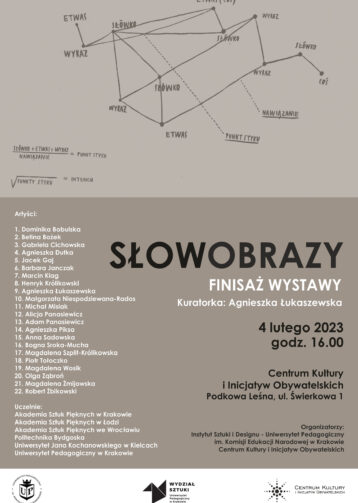 SŁOWOBRAZY – finisaż wystawy