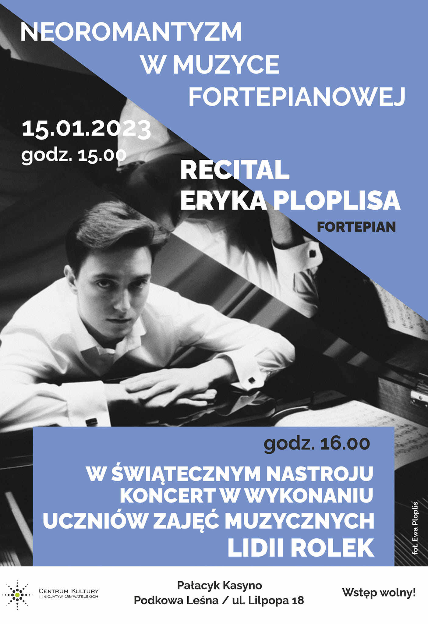 You are currently viewing <strong>Neoromantyzm w muzyce fortepianowej – recital Eryka Ploplisa</strong>