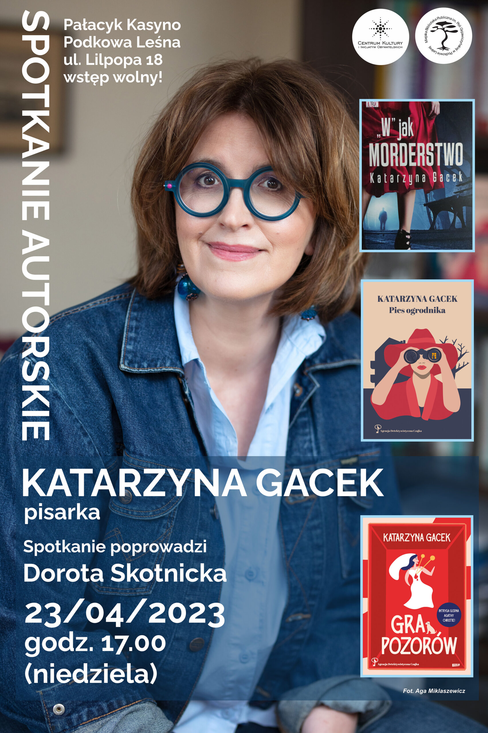 You are currently viewing Spotkanie autorskie z Katarzyną Gacek