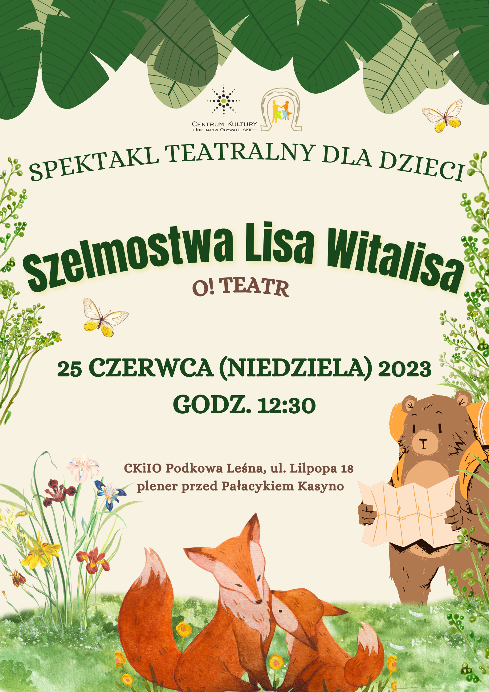 You are currently viewing Spektakl teatralny „Szelmostwa Lisa Witalisa”