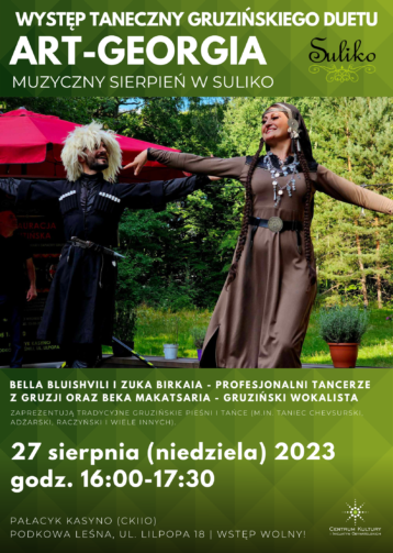 MUZYCZNY SIERPIEŃ W SULIKO: Gruziński duet Art-Georgia
