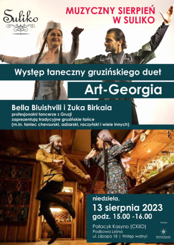 MUZYCZNY SIERPIEŃ W SULIKO: Gruziński duet Art-Georgia