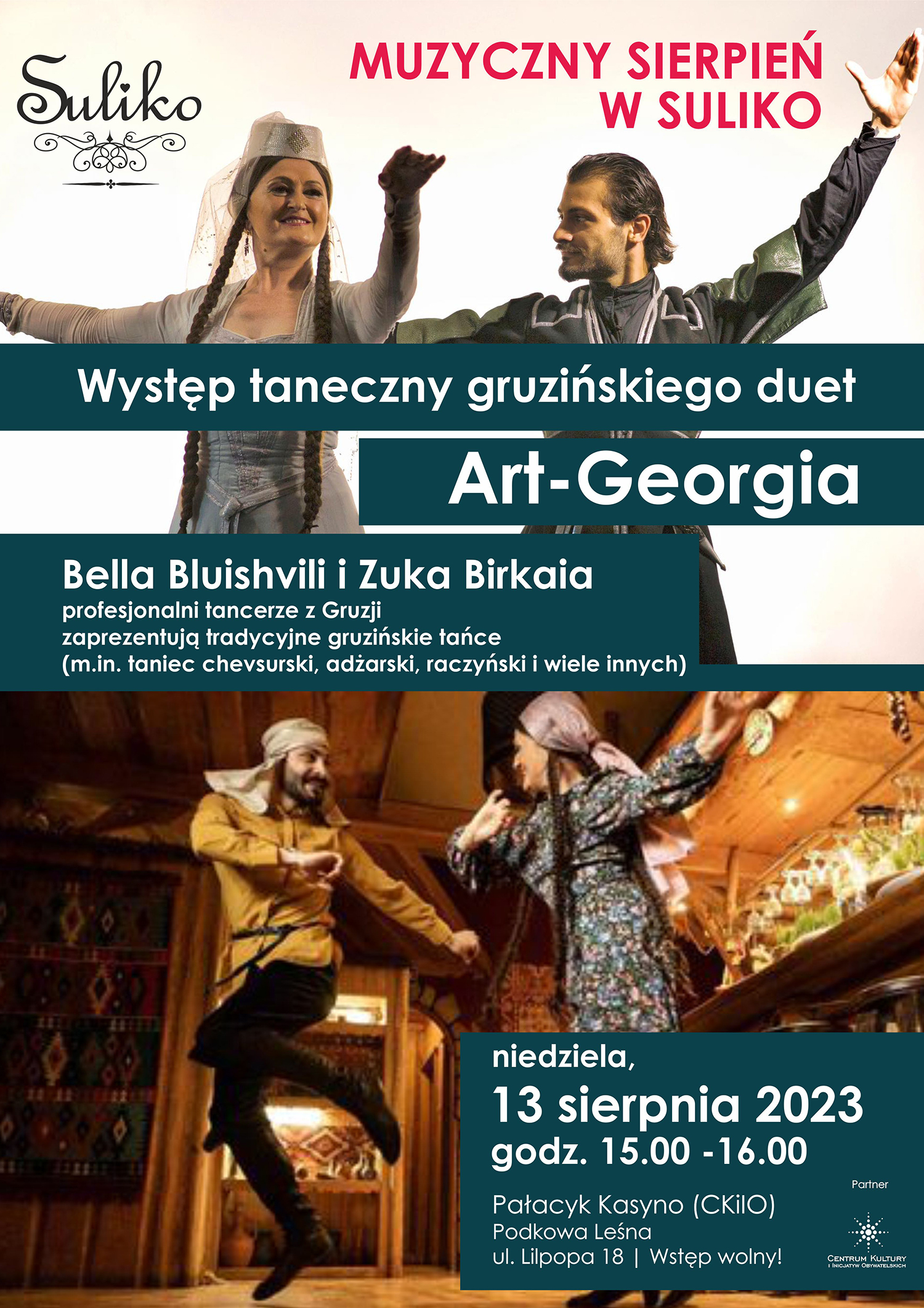 You are currently viewing MUZYCZNY SIERPIEŃ W SULIKO: Gruziński duet Art-Georgia