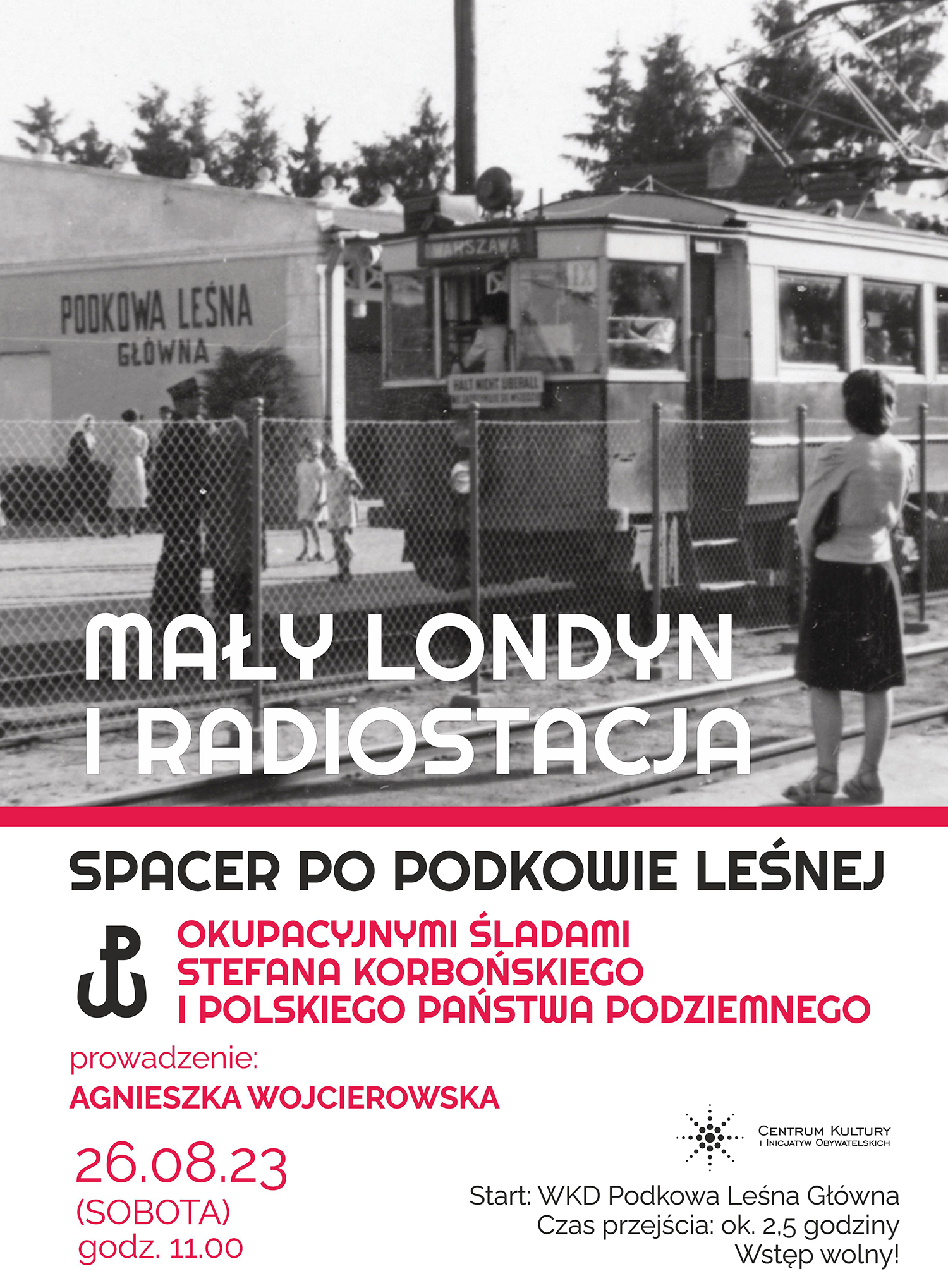You are currently viewing Mały Londyn i radiostacja. Spacer po Podkowie Leśnej okupacyjnymi śladami Stefana Korbońskiego