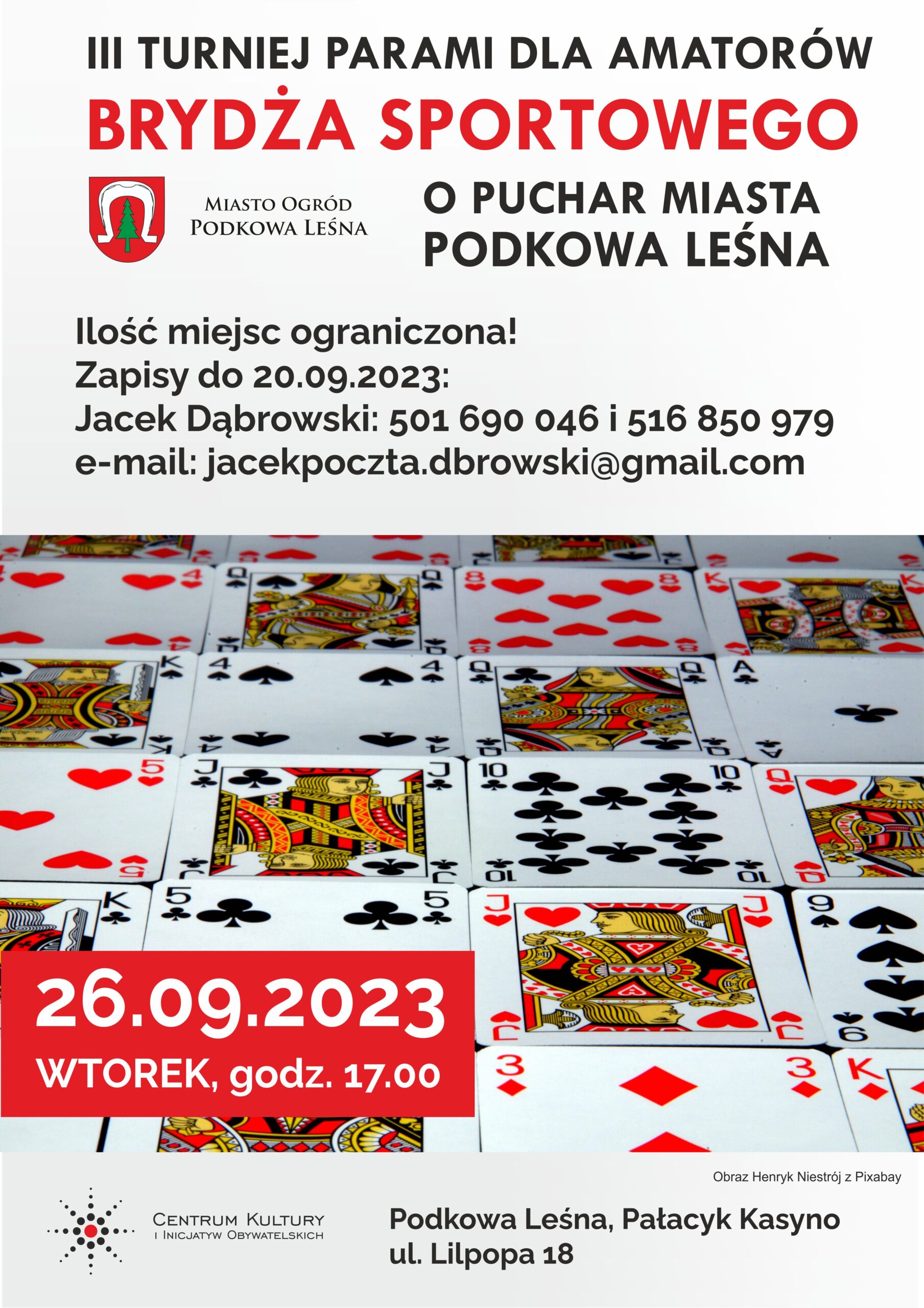 You are currently viewing III Turniej Brydża Sportowego dla amatorów