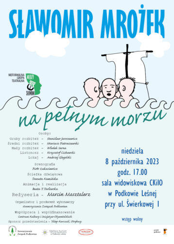 „Na pełnym morzu” – spektakl w wykonaniu Nieformalnej Grupy Teatralnej Między Słowami