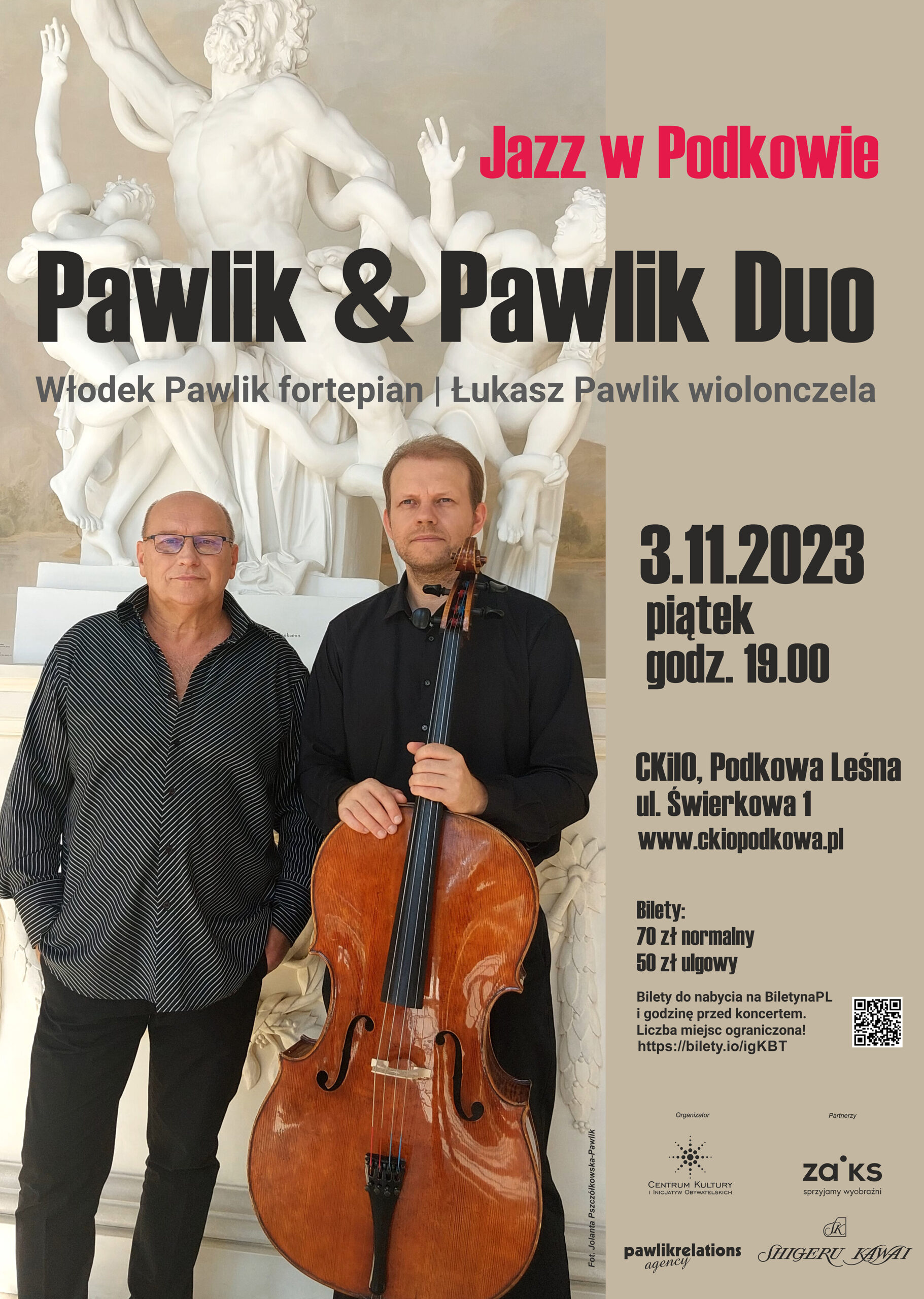 You are currently viewing Jazz  w Podkowie: Pawlik & Pawlik Duo