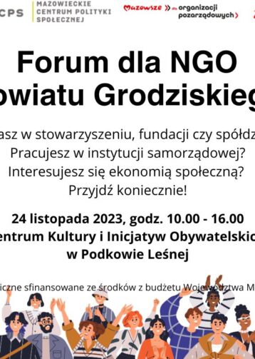 Forum dla NGO Powiatu Grodziskiego