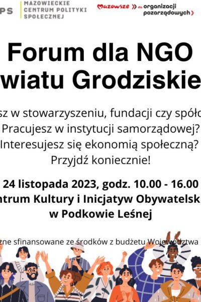 Forum dla NGO Powiatu Grodziskiego