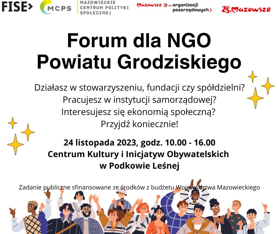 You are currently viewing Forum dla NGO Powiatu Grodziskiego