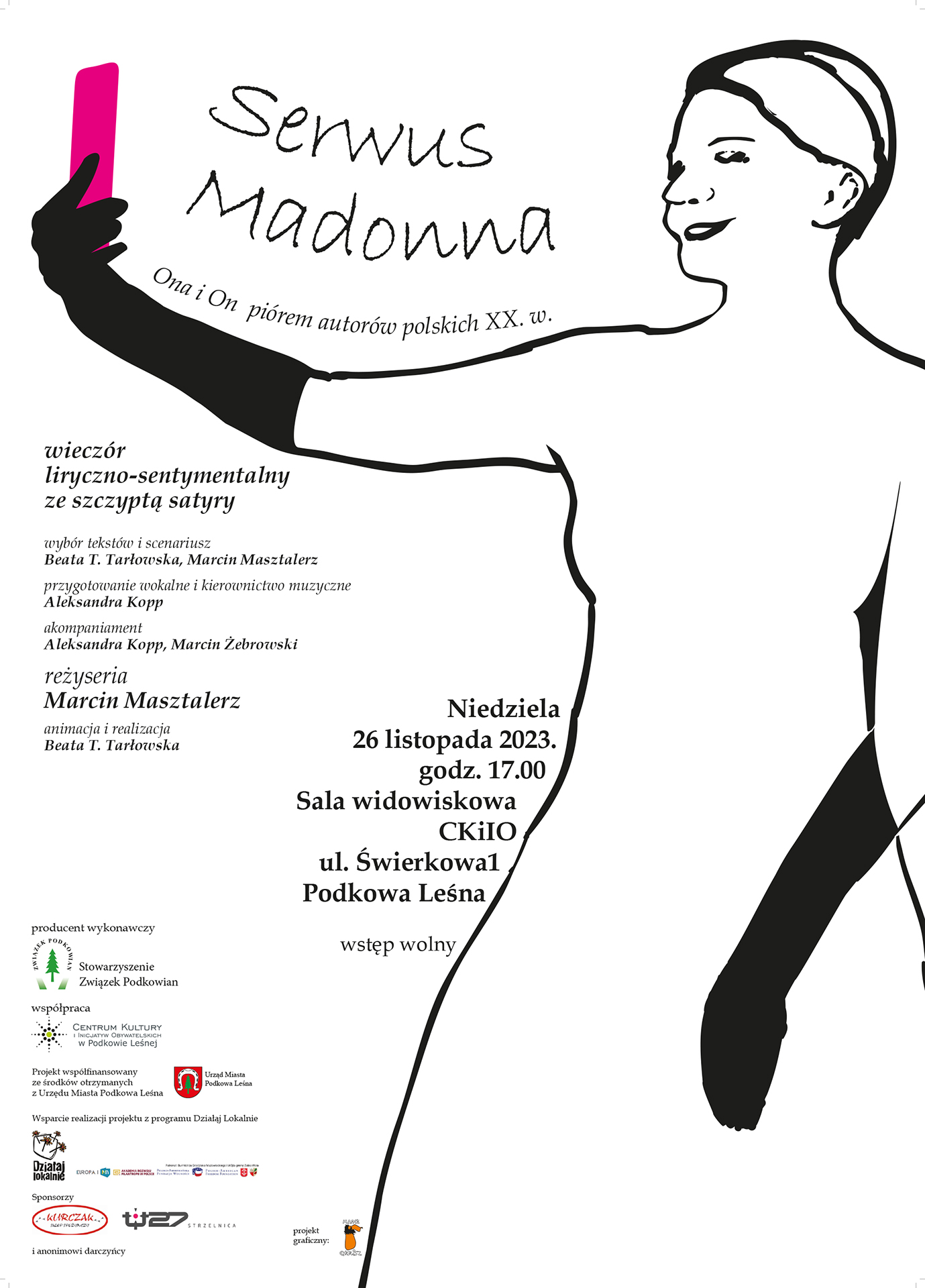 You are currently viewing Serwus Madonna – spektakl Nieformalnej Grupy Teatralnej Między Słowami