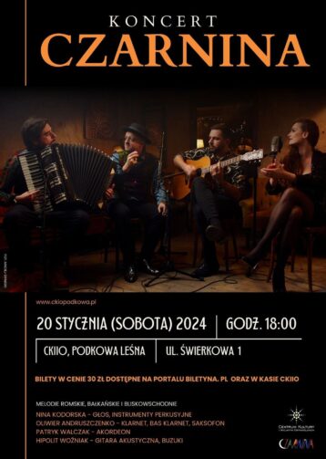 Koncert CZARNINA