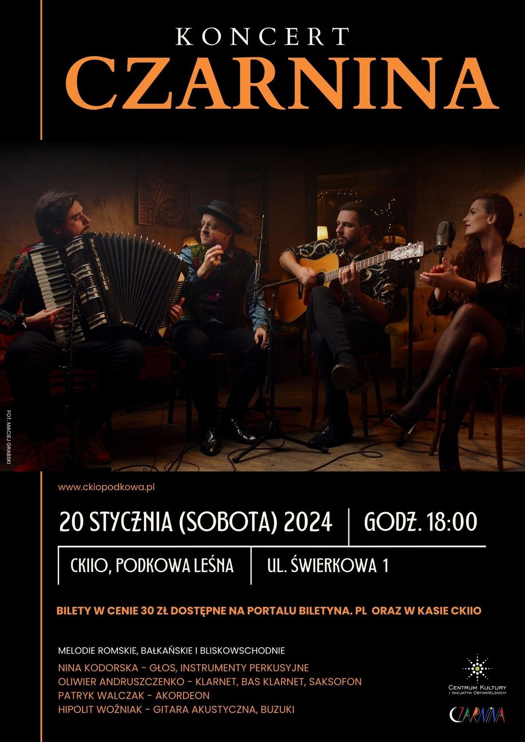 You are currently viewing Koncert CZARNINA