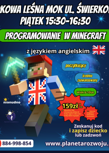 Programowanie w świecie Minecraft