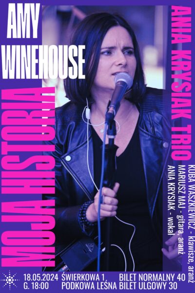 Amy Winehouse. Moja historia – koncert Anna Krysiak Trio