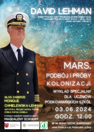 Mars. Podbój i próby cywilizacji – spotkanie z Davidem Lehmanem