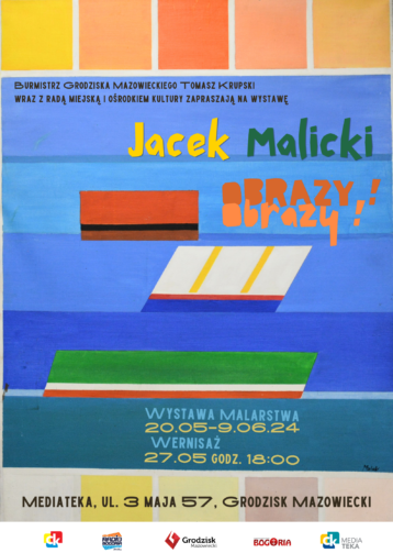Jacek Malicki – wernisaż wystawy w Grodzisku